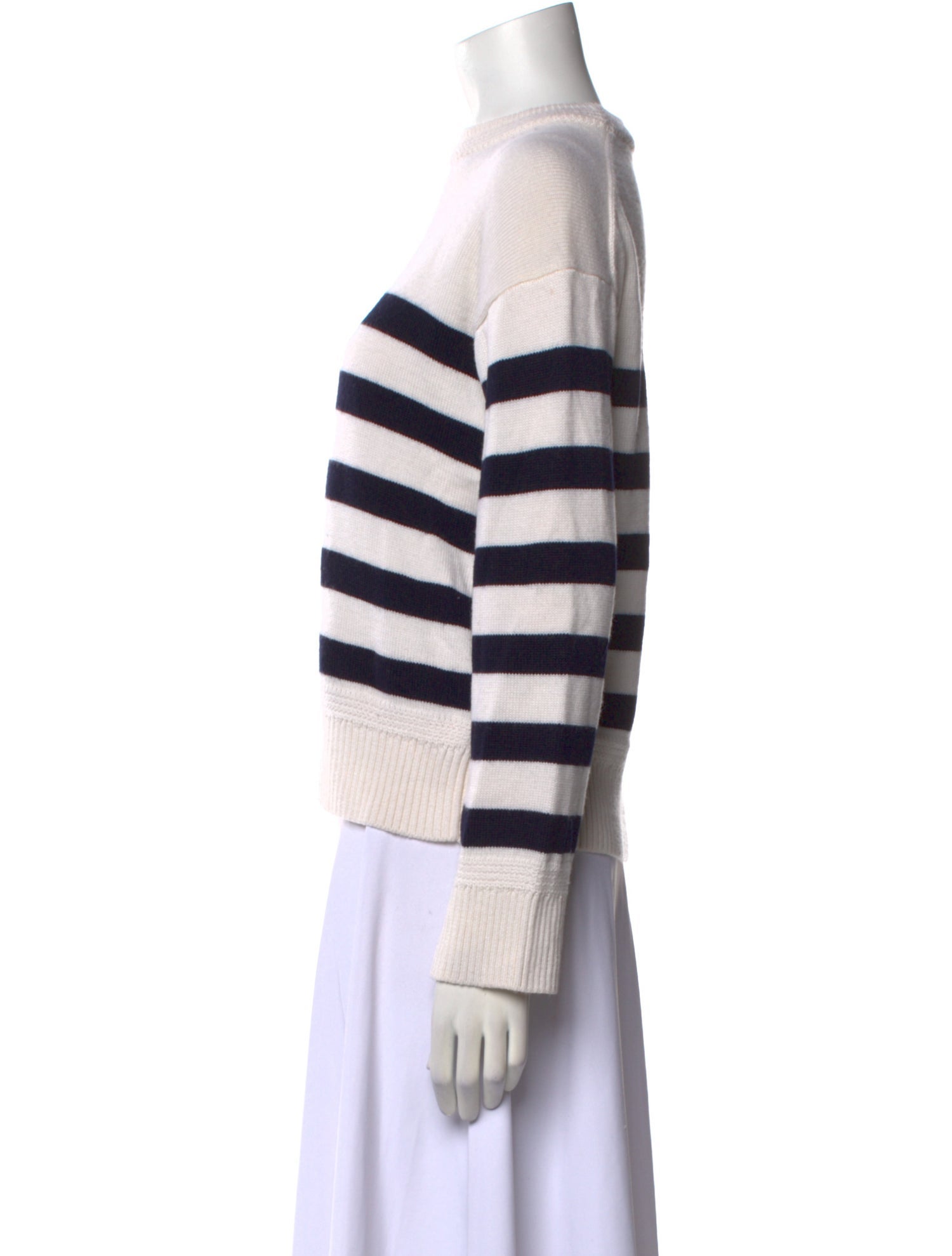 Sézane Merino Wool Striped Sweater