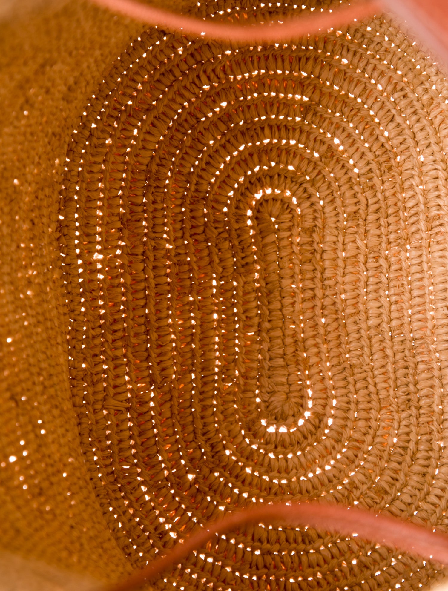 Sézane Raffia Bucket Bag