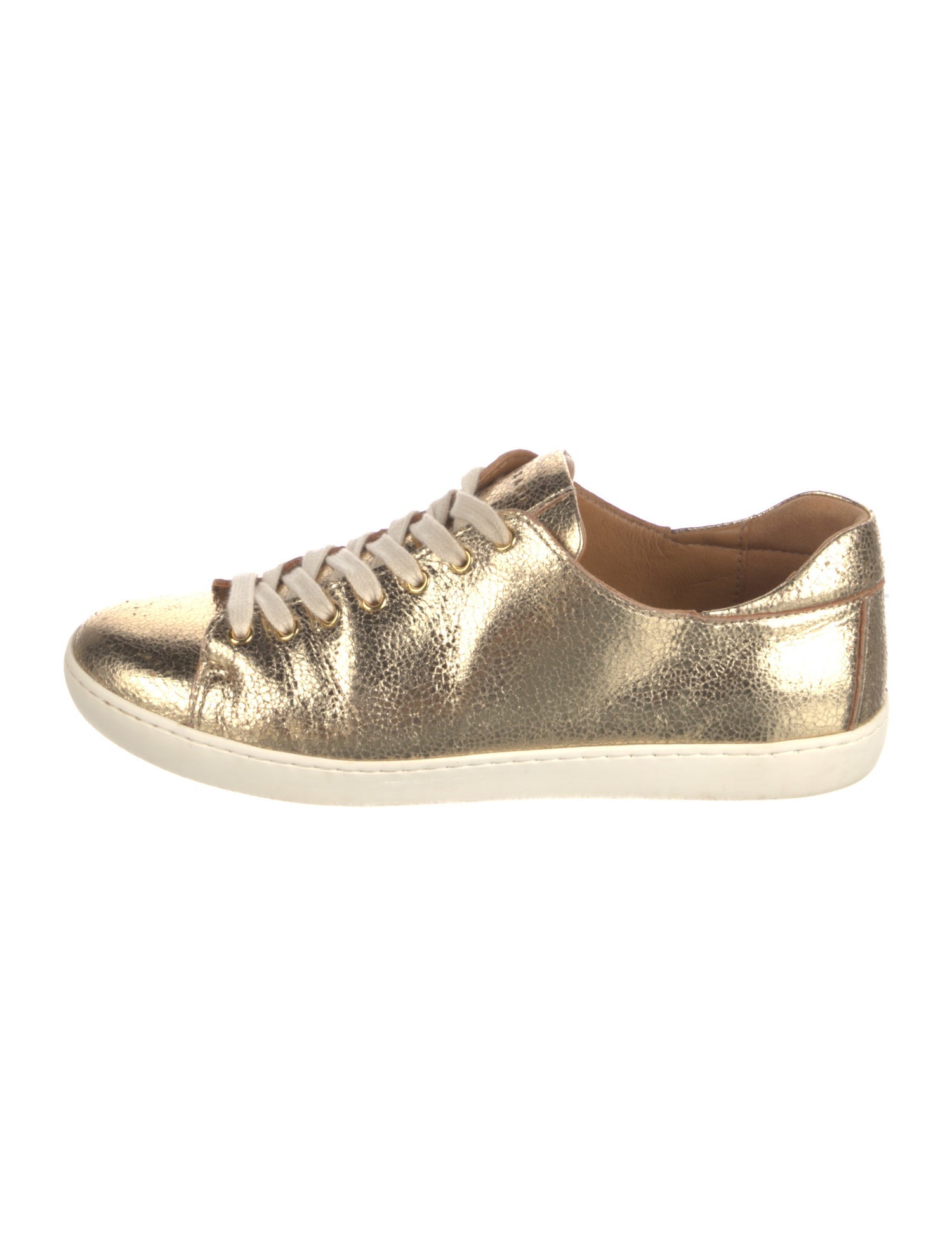 Sézane Patent Leather Sneakers