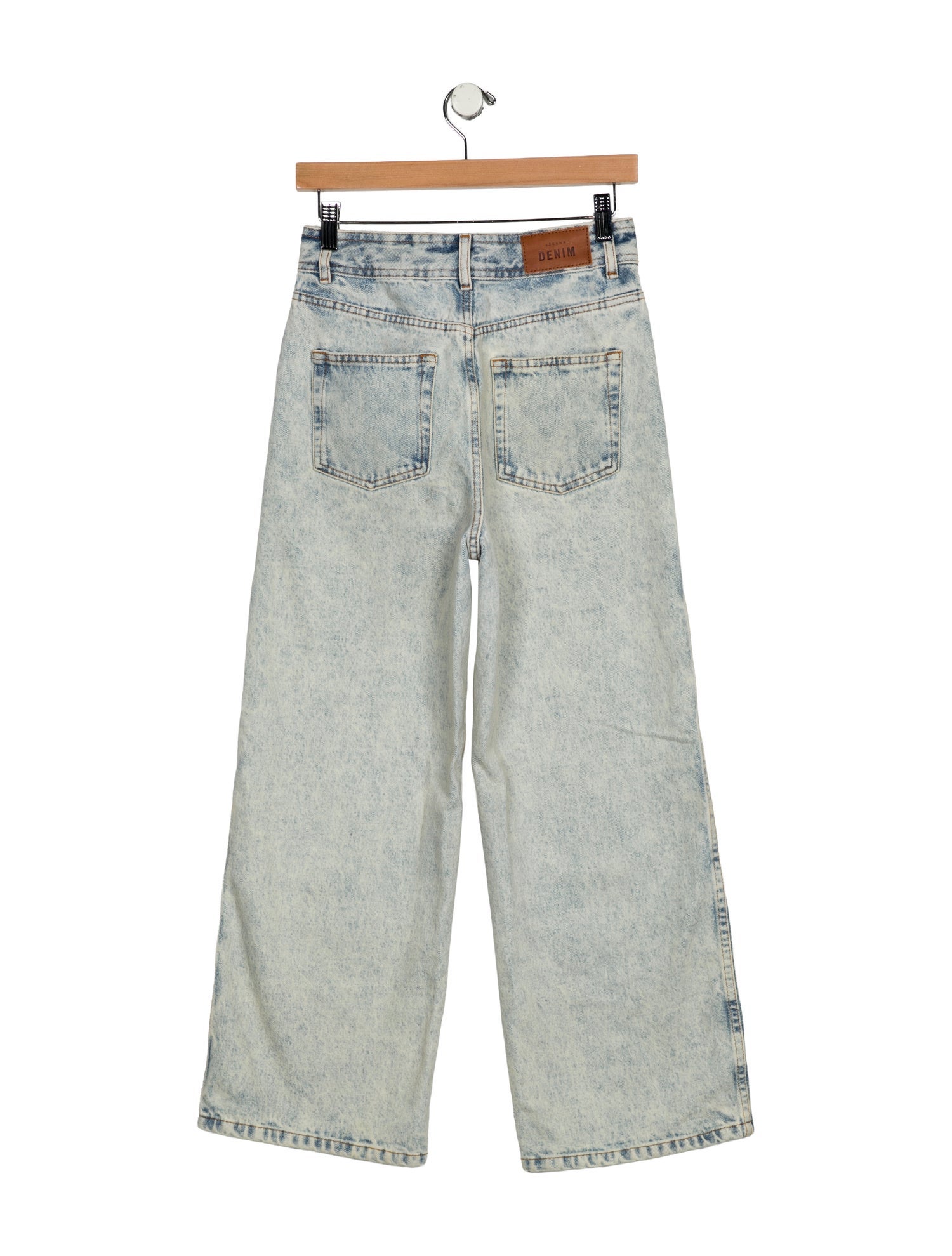 Sézane High-Rise Wide Leg Jeans