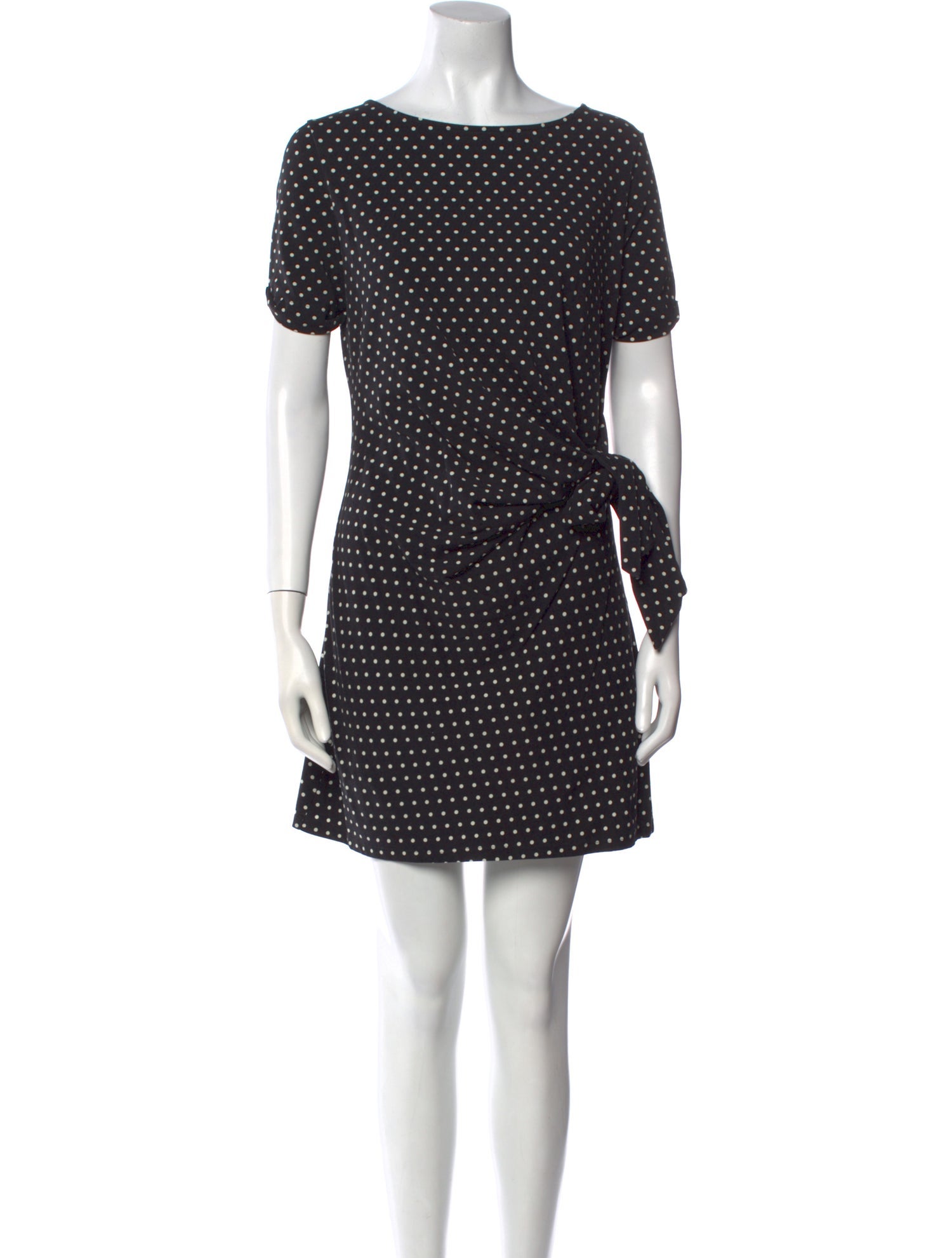 Sézane Polka Dot Print Mini Dress