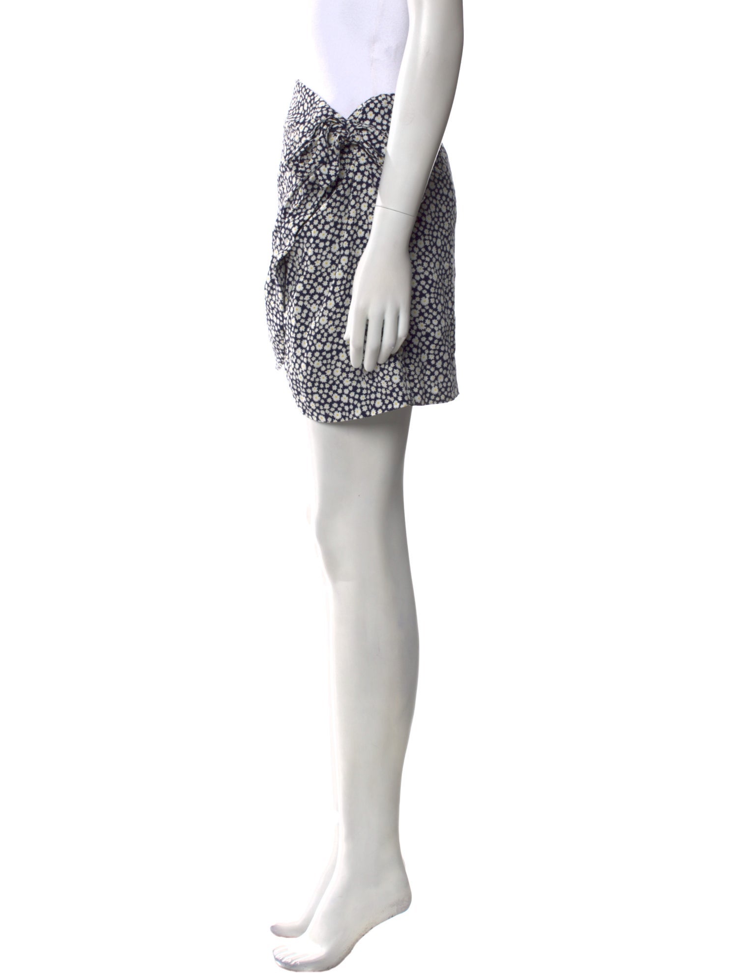 Sézane Printed Mini Skirt w/ Tags