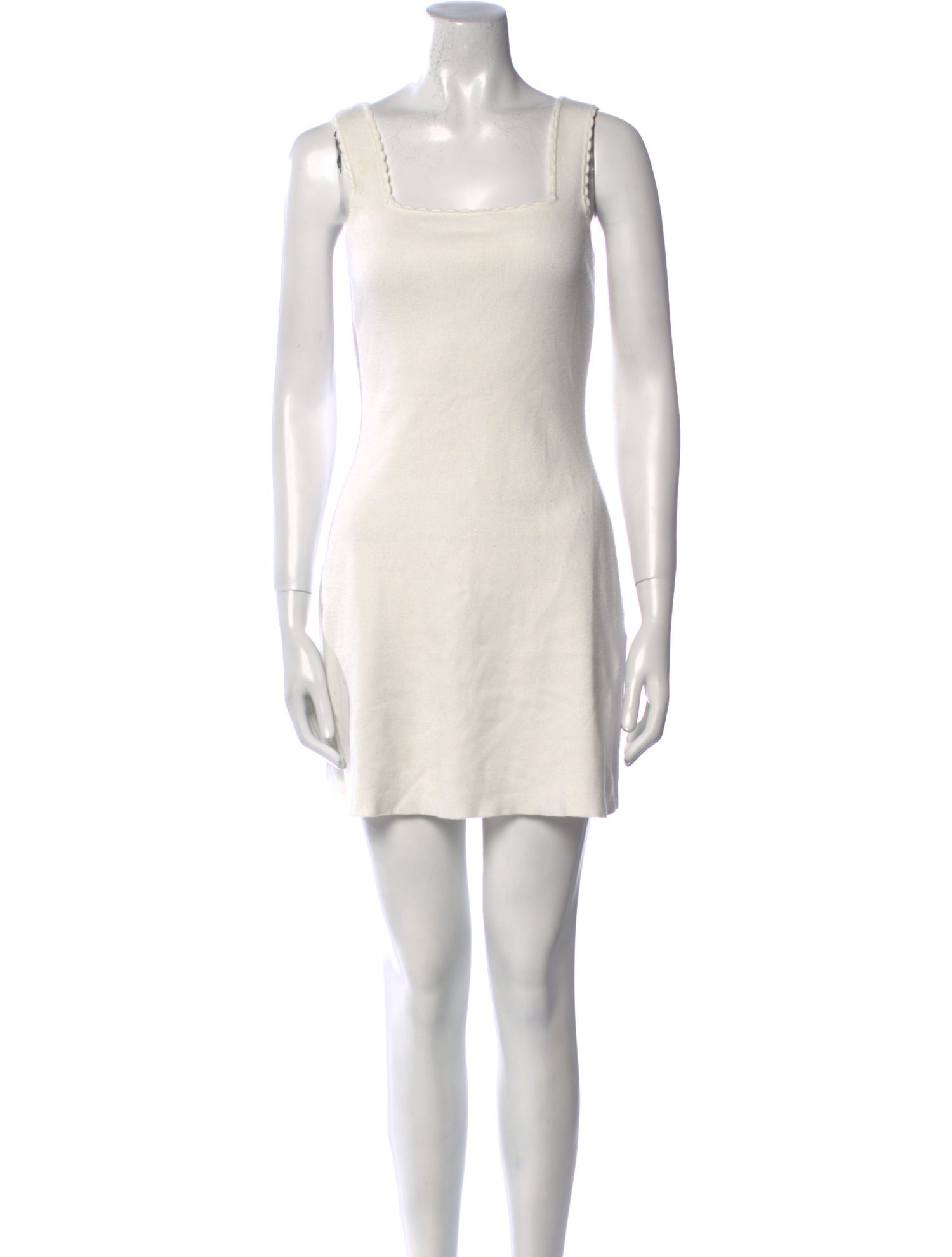 Sézane Square Neckline Mini Dress