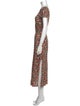 Sézane Floral Print Long Dress