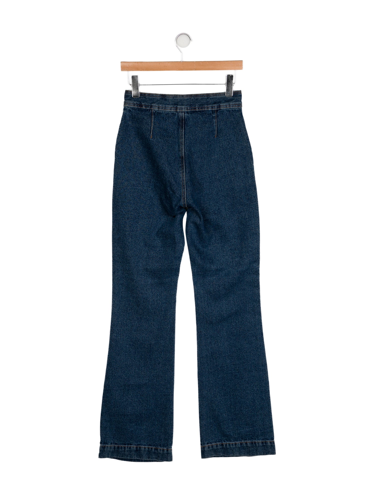 Sézane High-Rise Wide Leg Jeans