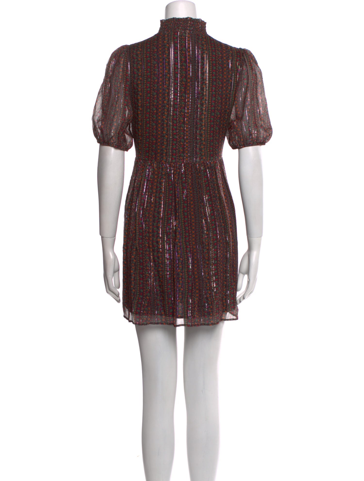 Sézane Printed Mini Dress