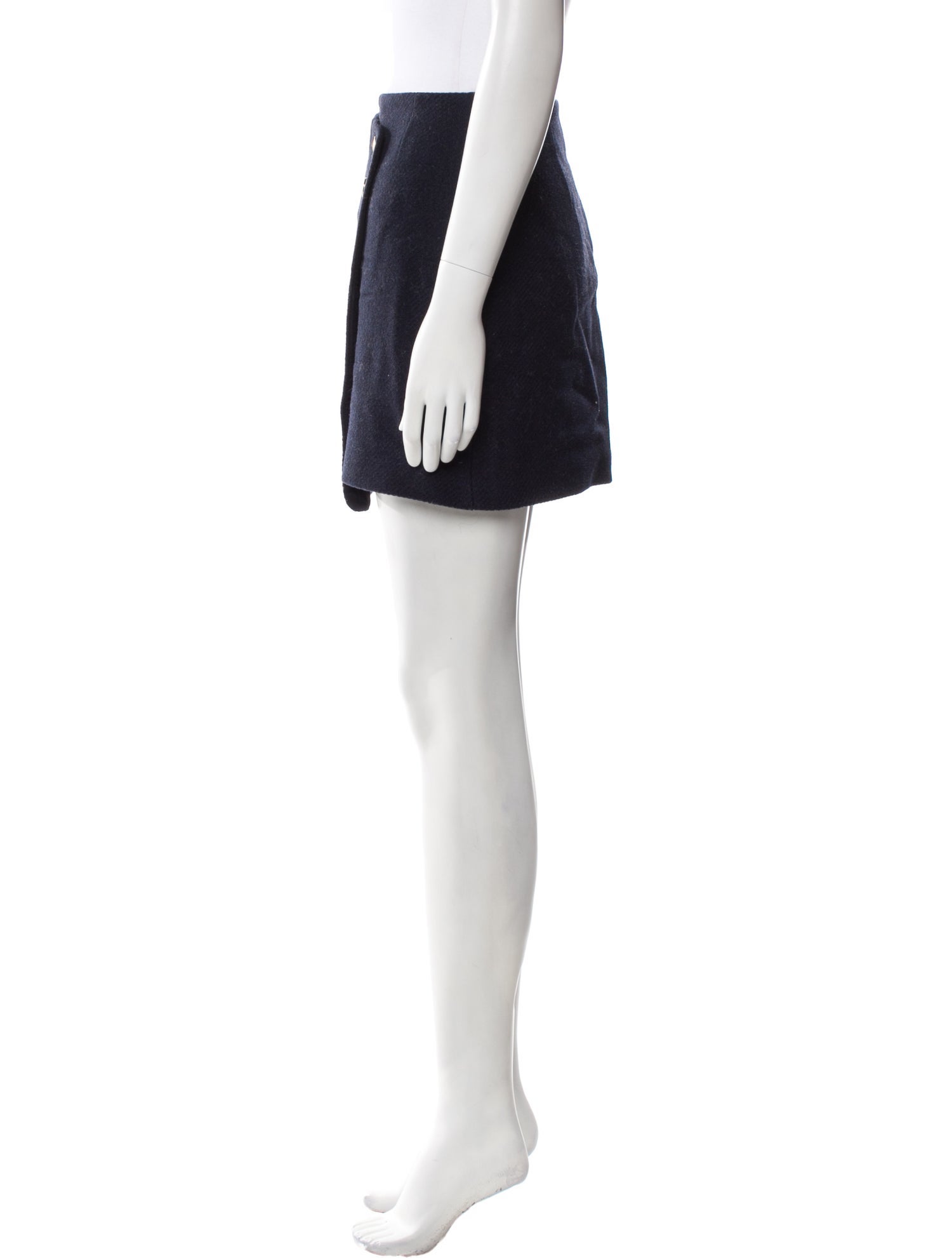 Sézane Wool Mini Skirt