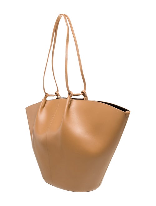 Sézane Leather Bucket Bag