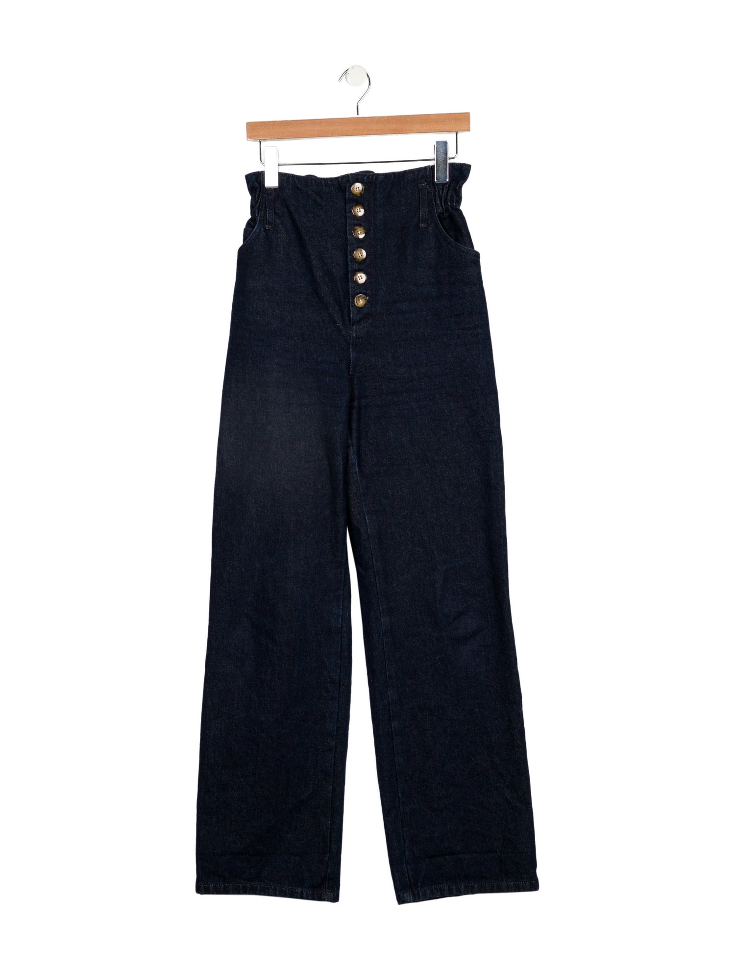 Sézane High-Rise Wide Leg Jeans