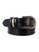 Sézane Skinny Leather Waist Belt