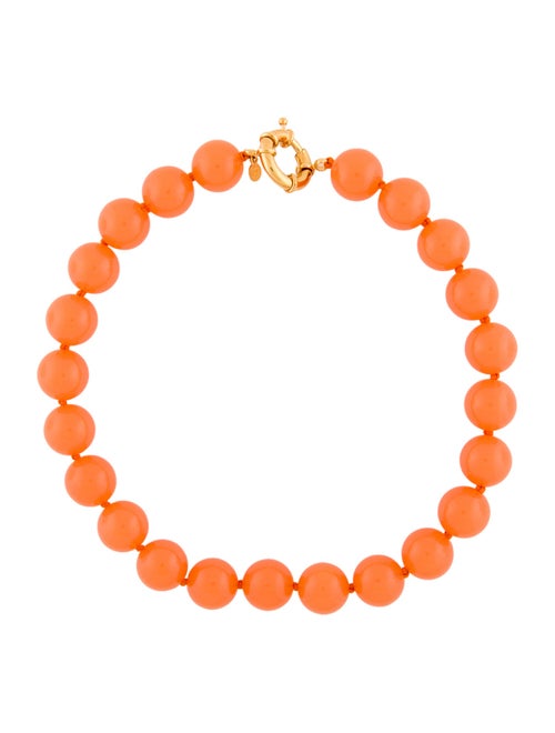 Sézane Resin Danae Beaded Necklace