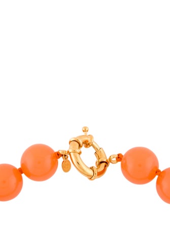 Sézane Resin Danae Beaded Necklace