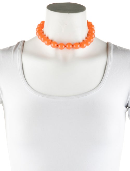 Sézane Resin Danae Beaded Necklace