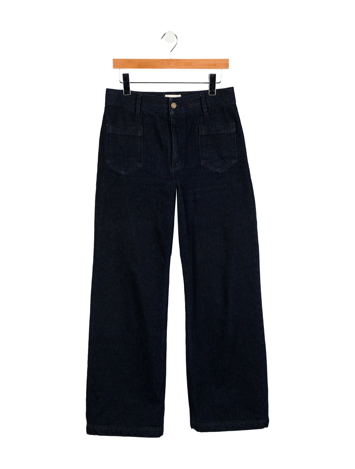 Sézane High-Rise Wide Leg Jeans