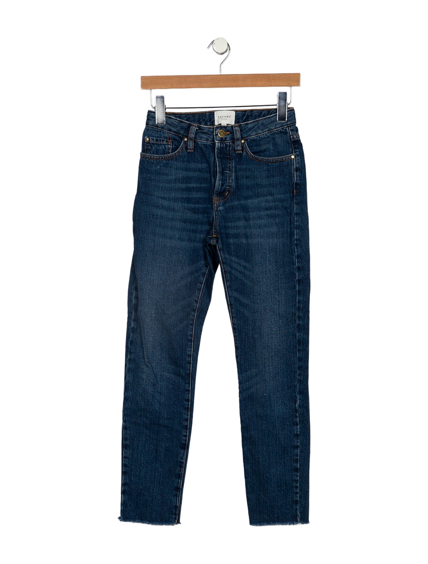 Sézane High-Rise Skinny Leg Jeans