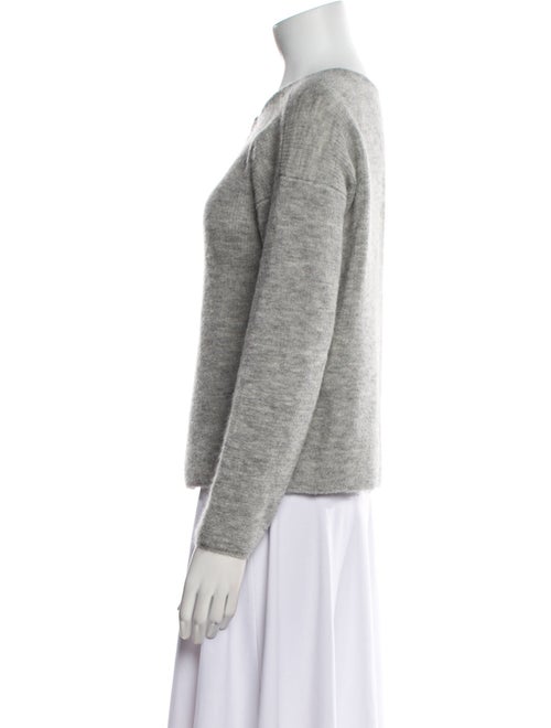 Sézane Mohair Scoop Neck Sweater