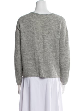 Sézane Mohair Scoop Neck Sweater