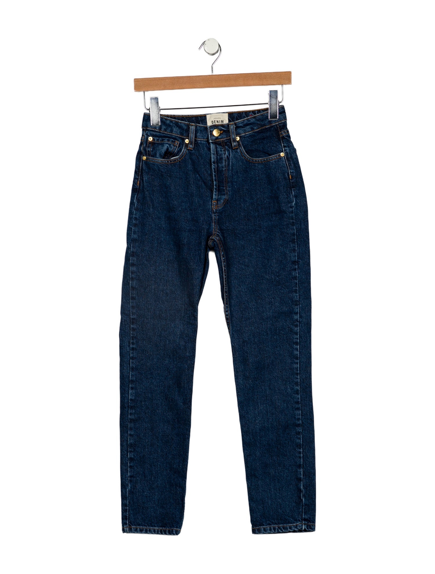Sézane Mid-Rise Straight Leg Jeans