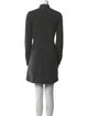 Sézane Mock Neck Mini Dress