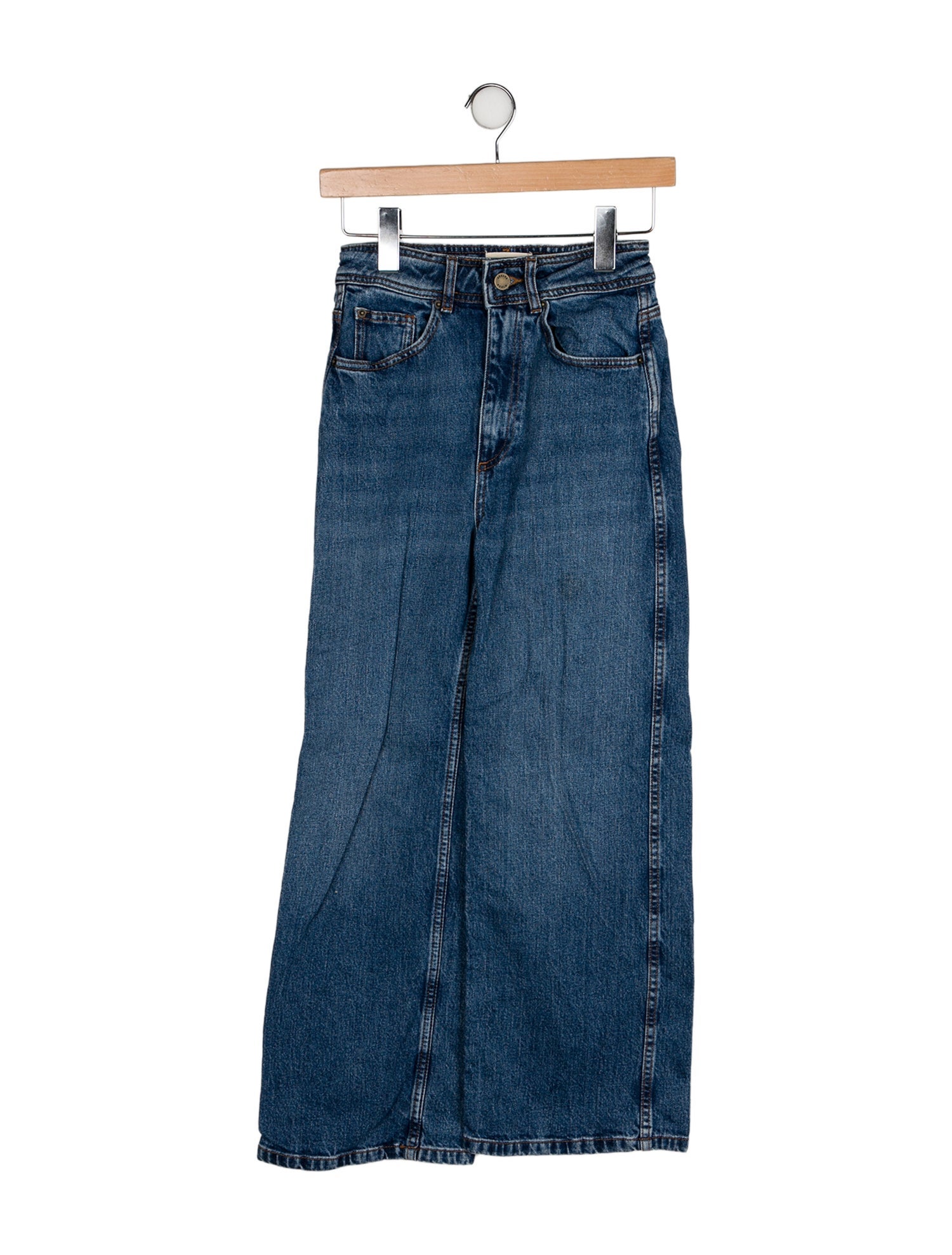 Sézane High-Rise Wide Leg Jeans