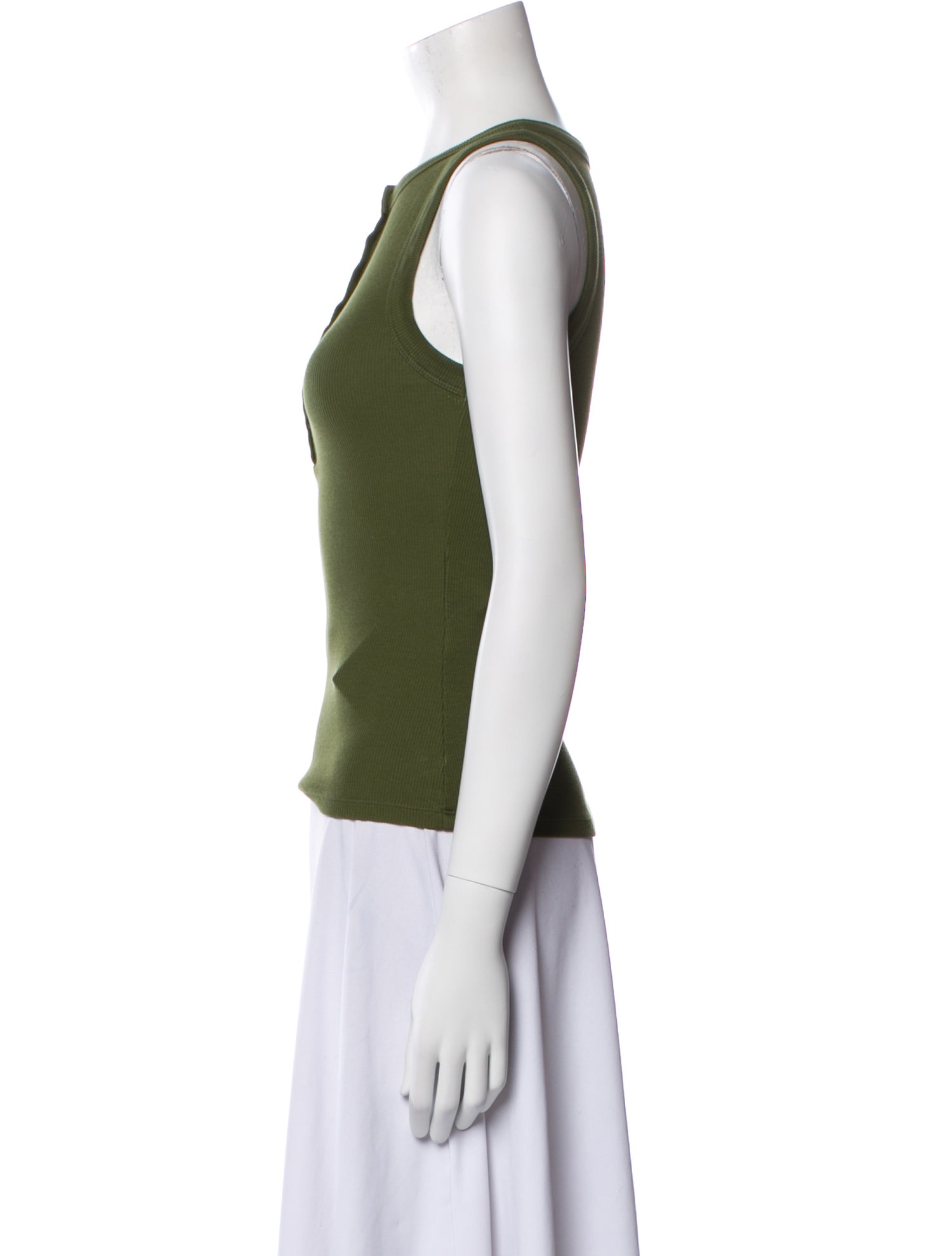 Sézane Crew Neck Sleeveless Top