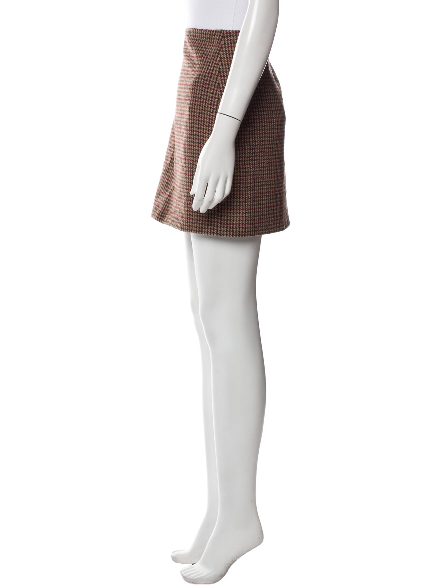 Sézane Wool Mini Skirt