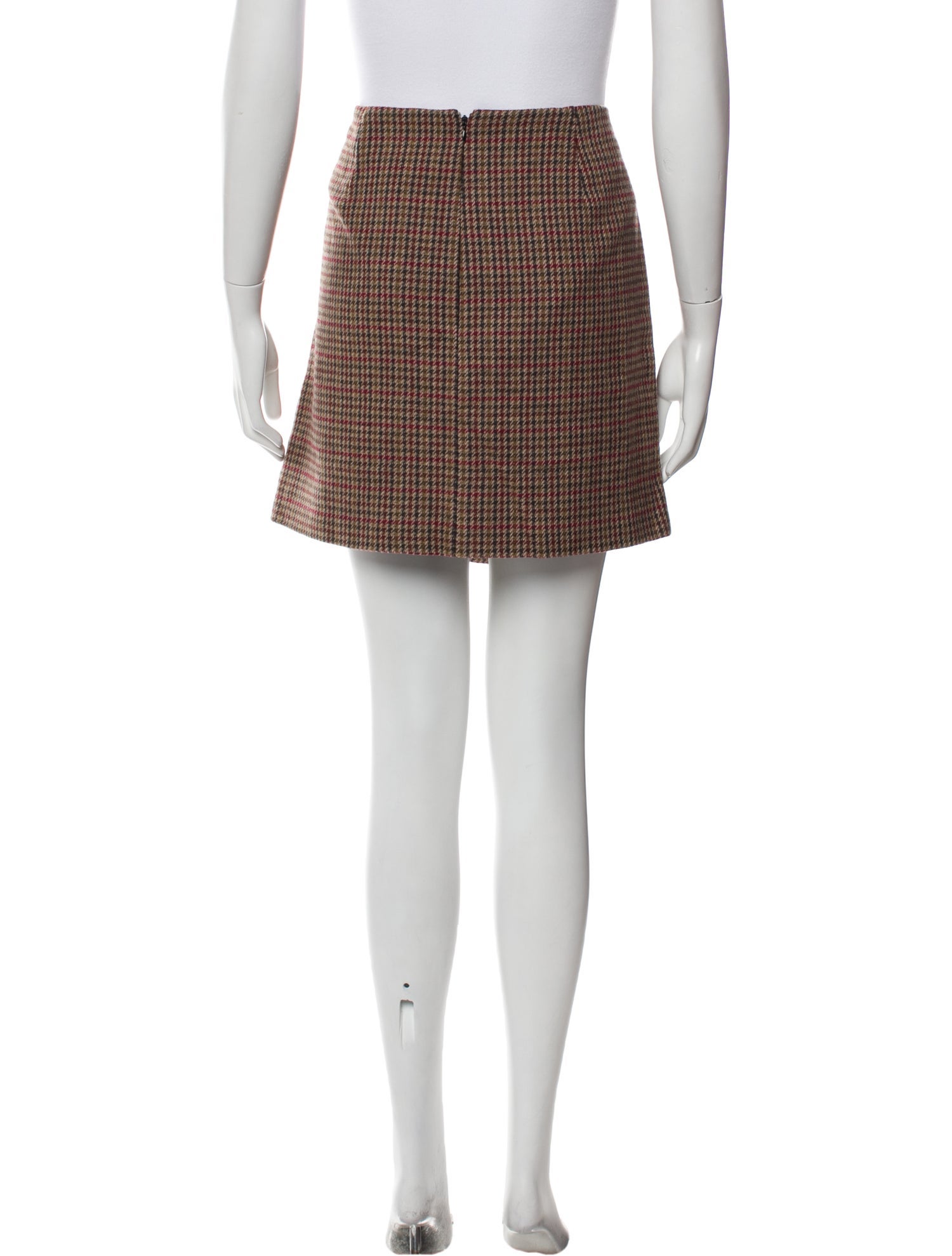 Sézane Wool Mini Skirt