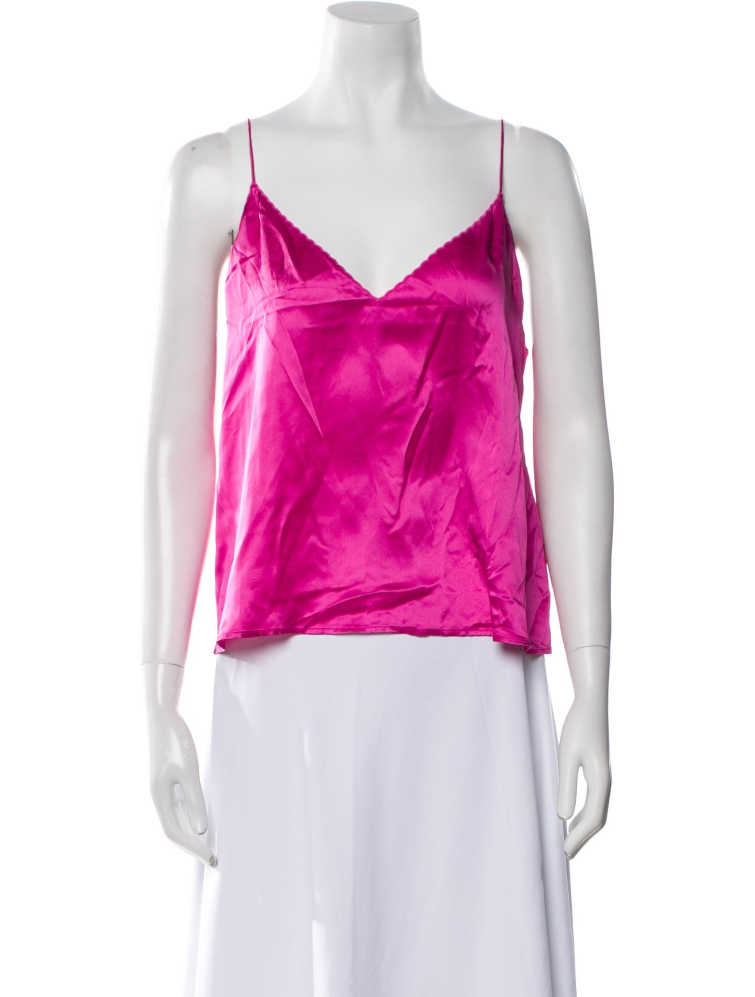 Sézane Silk V-Neck Top w/ Tags