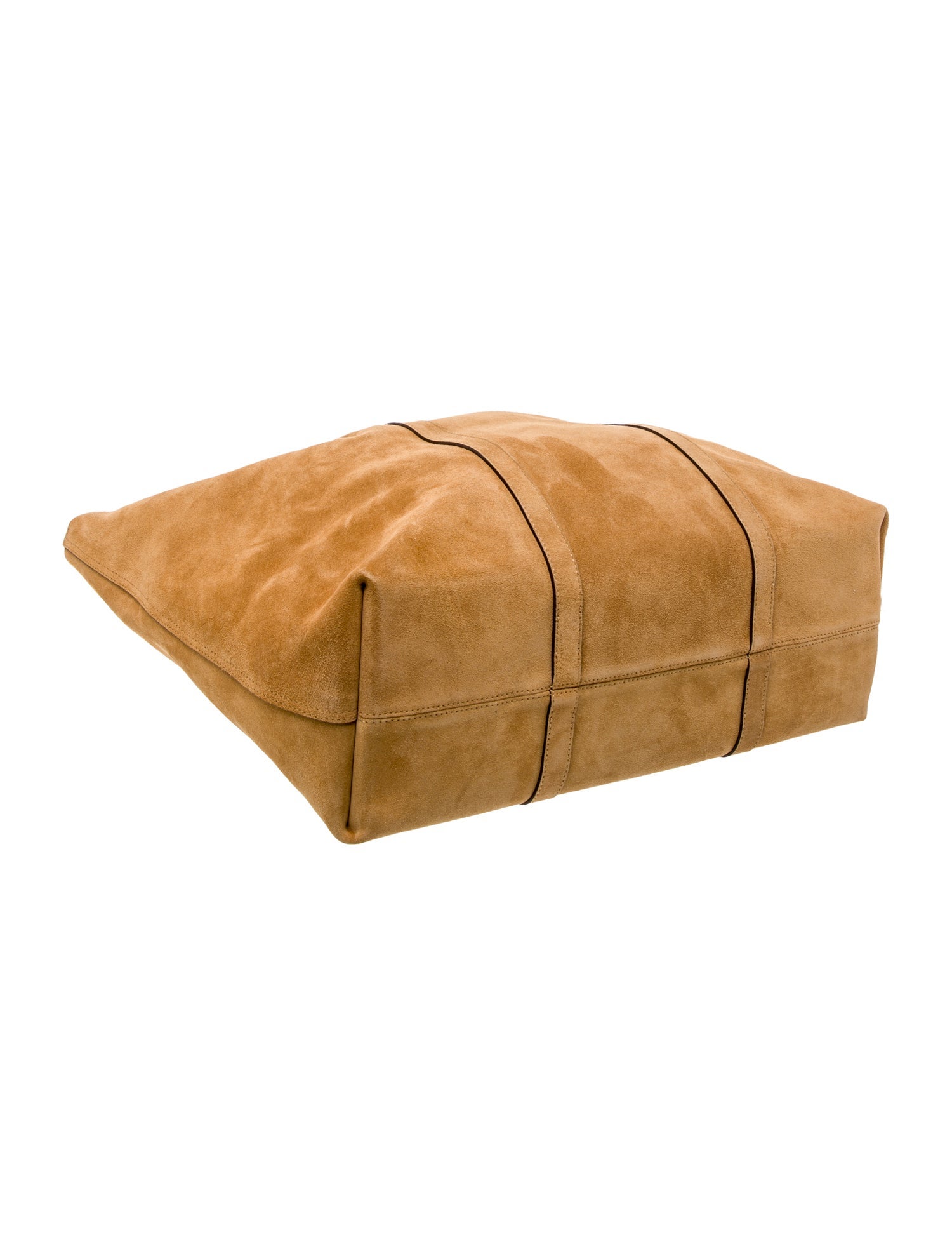 Sézane Suede Weekender Bag