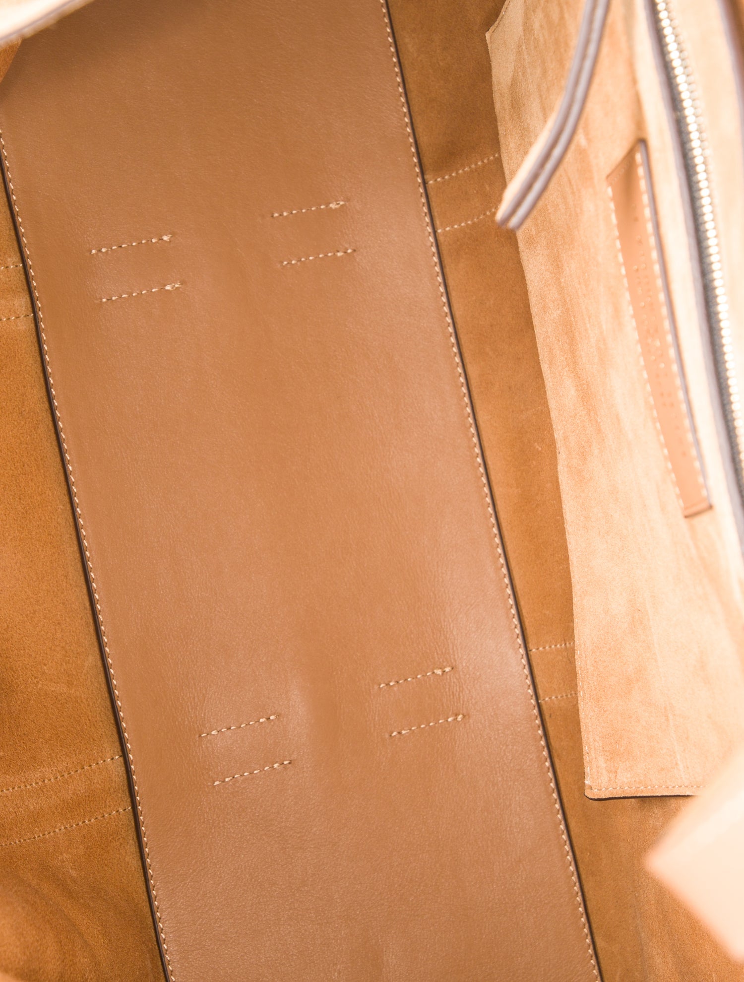 Sézane Suede Weekender Bag