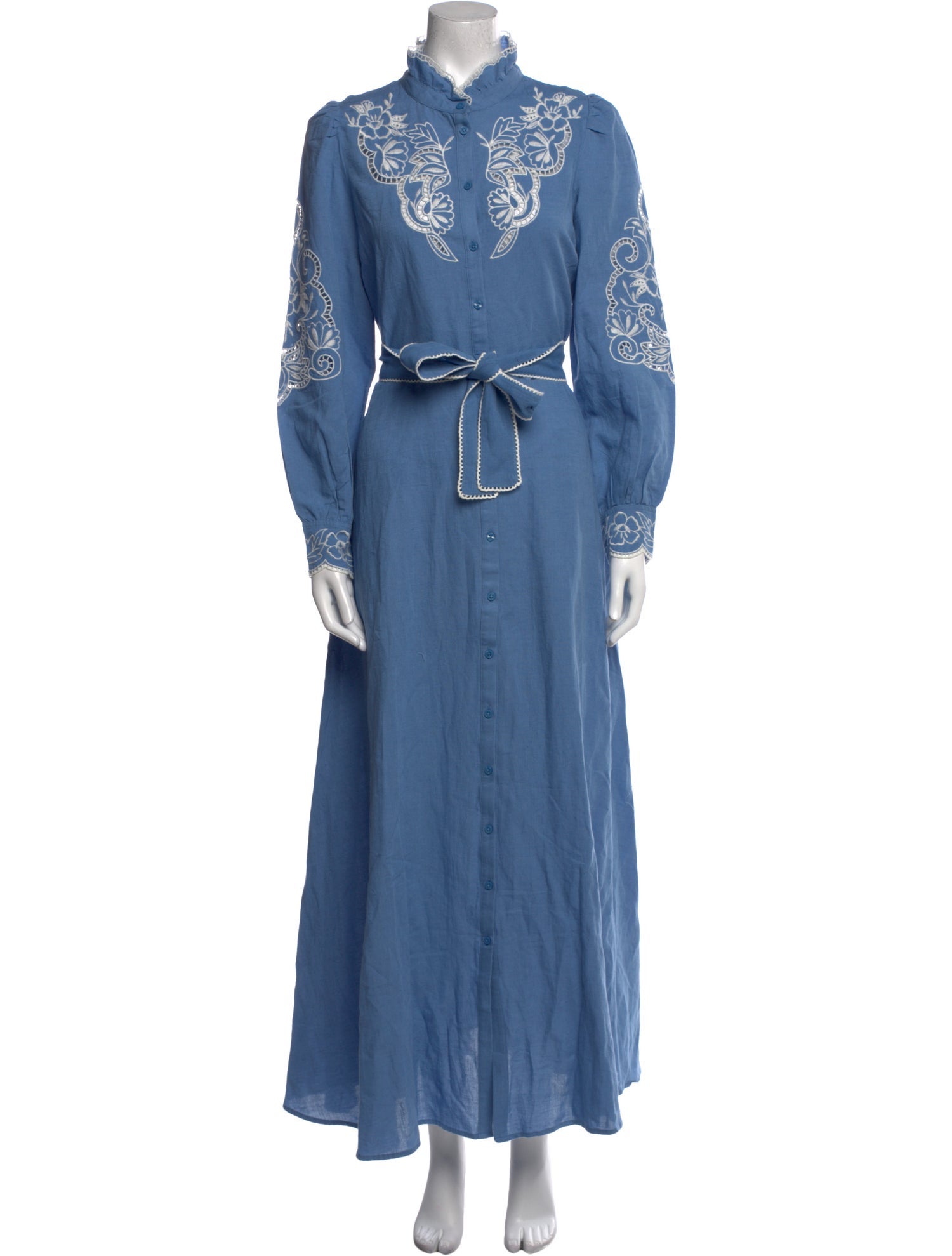 Sézane Mock Neck Long Dress w/ Tags