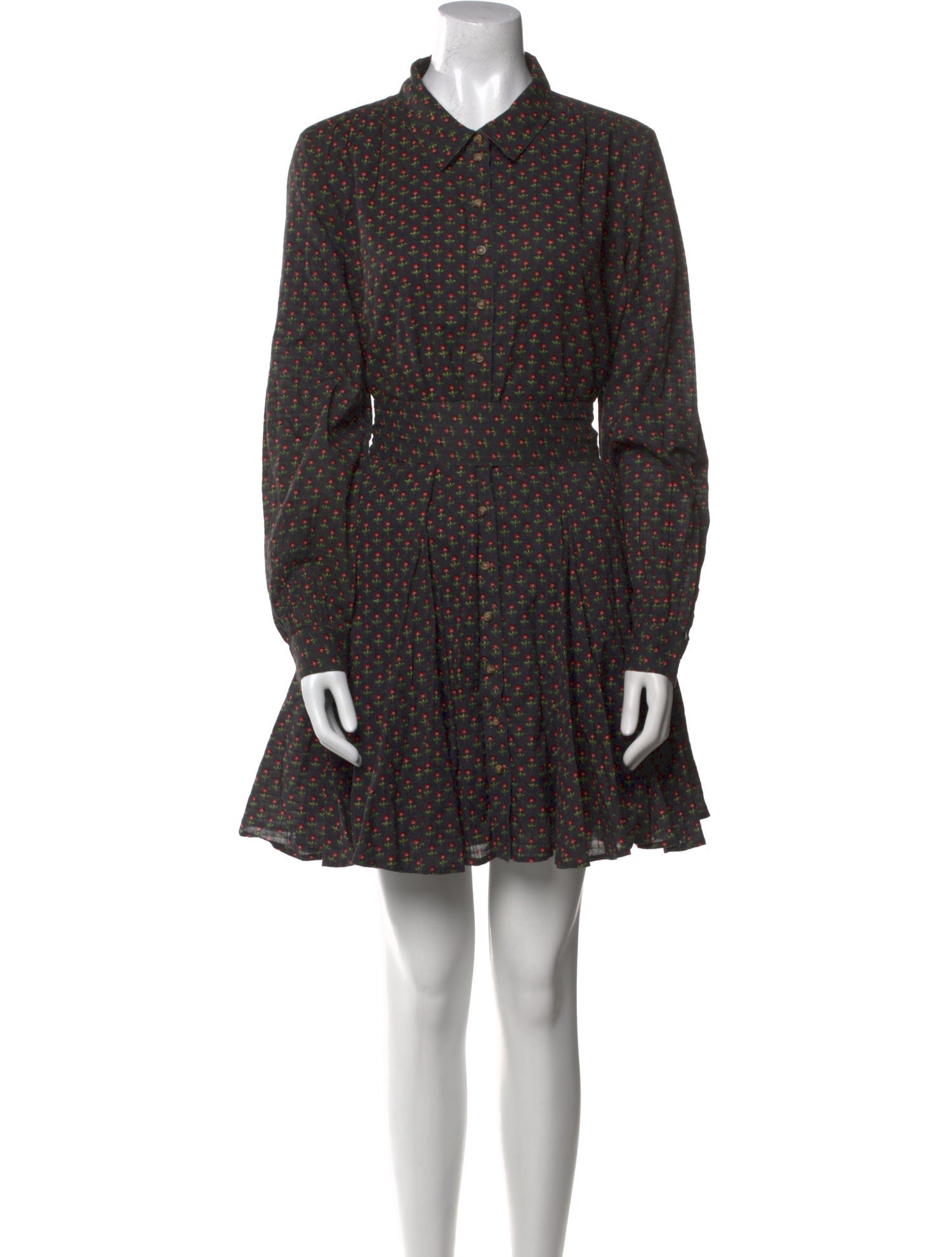 Sézane Floral Print Knee-Length Dress w/ Tags