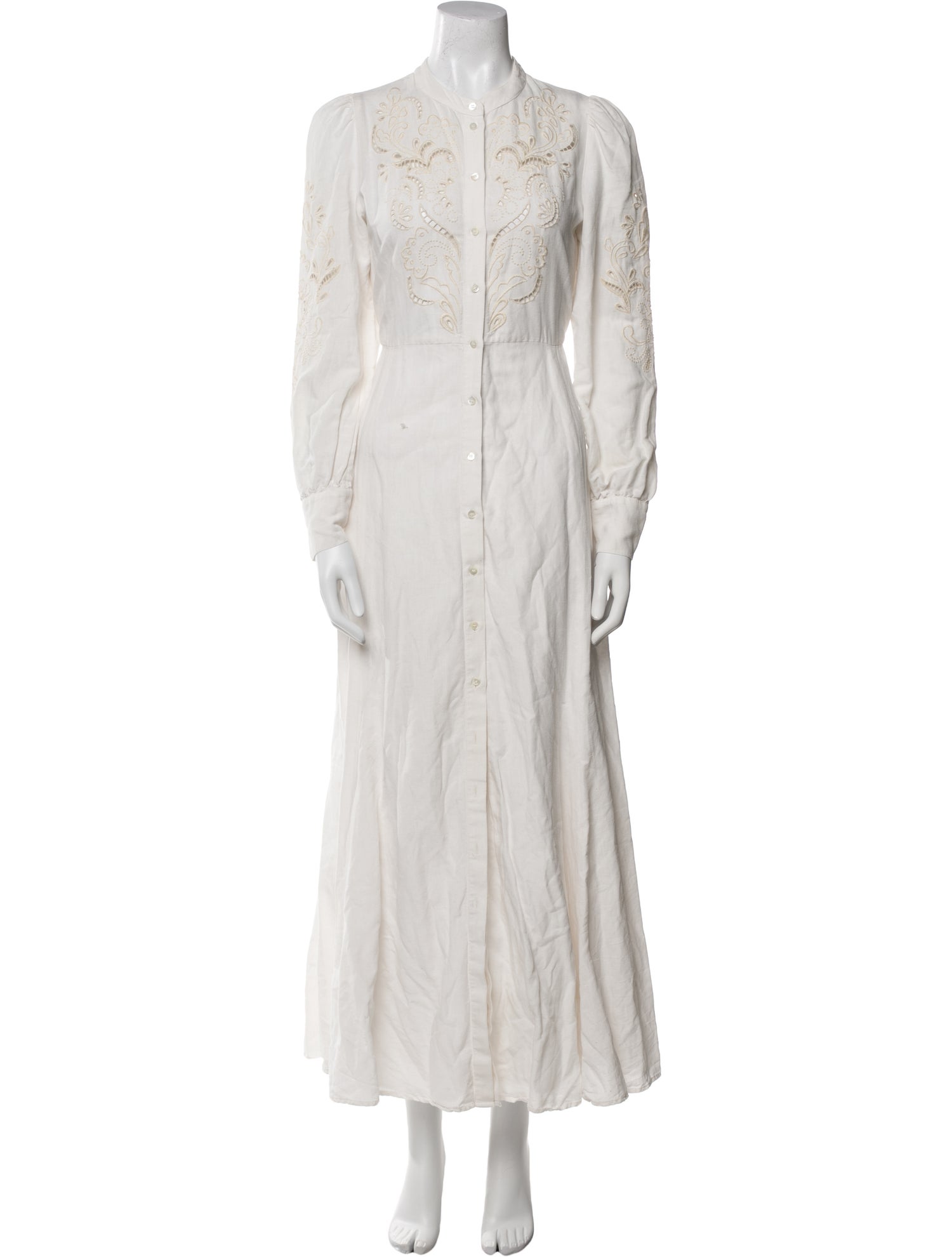 Sézane Linen Long Dress