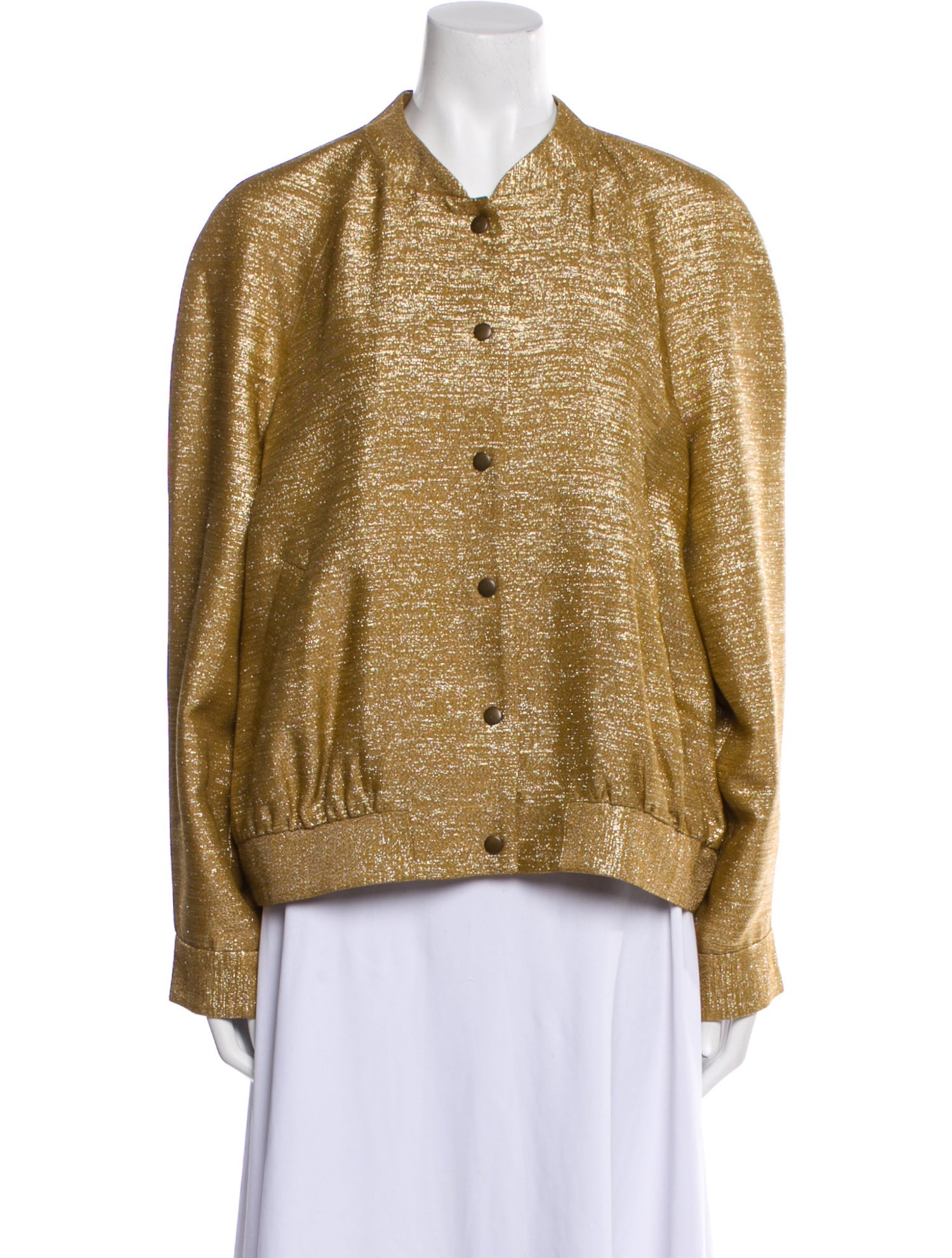 Sézane Tweed Pattern Evening Jacket