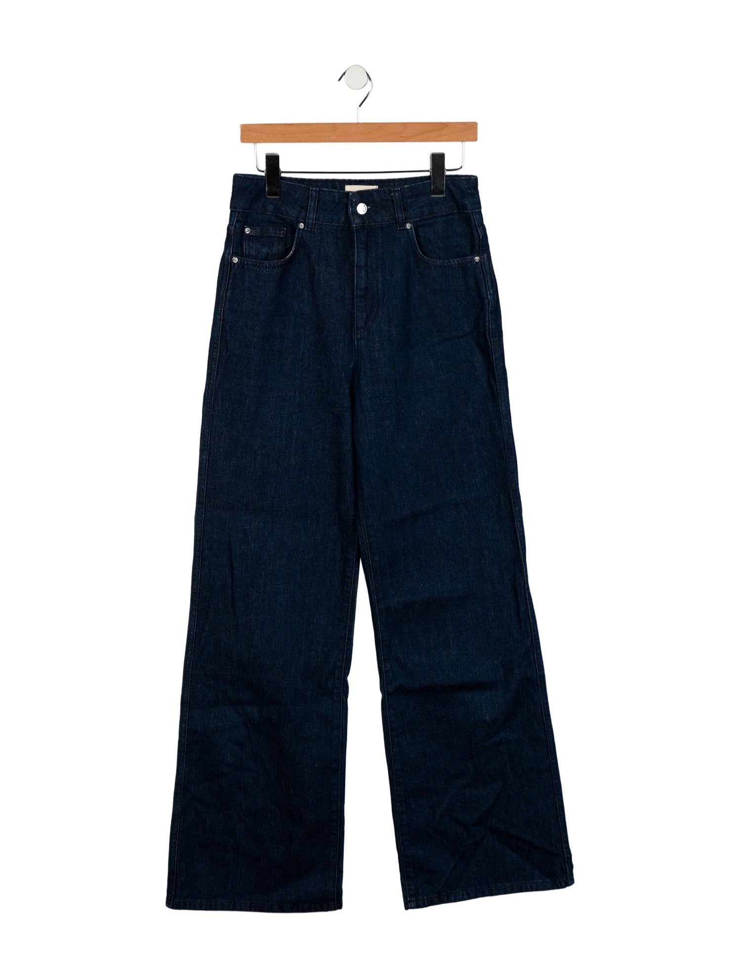 Sézane High-Rise Wide Leg Jeans