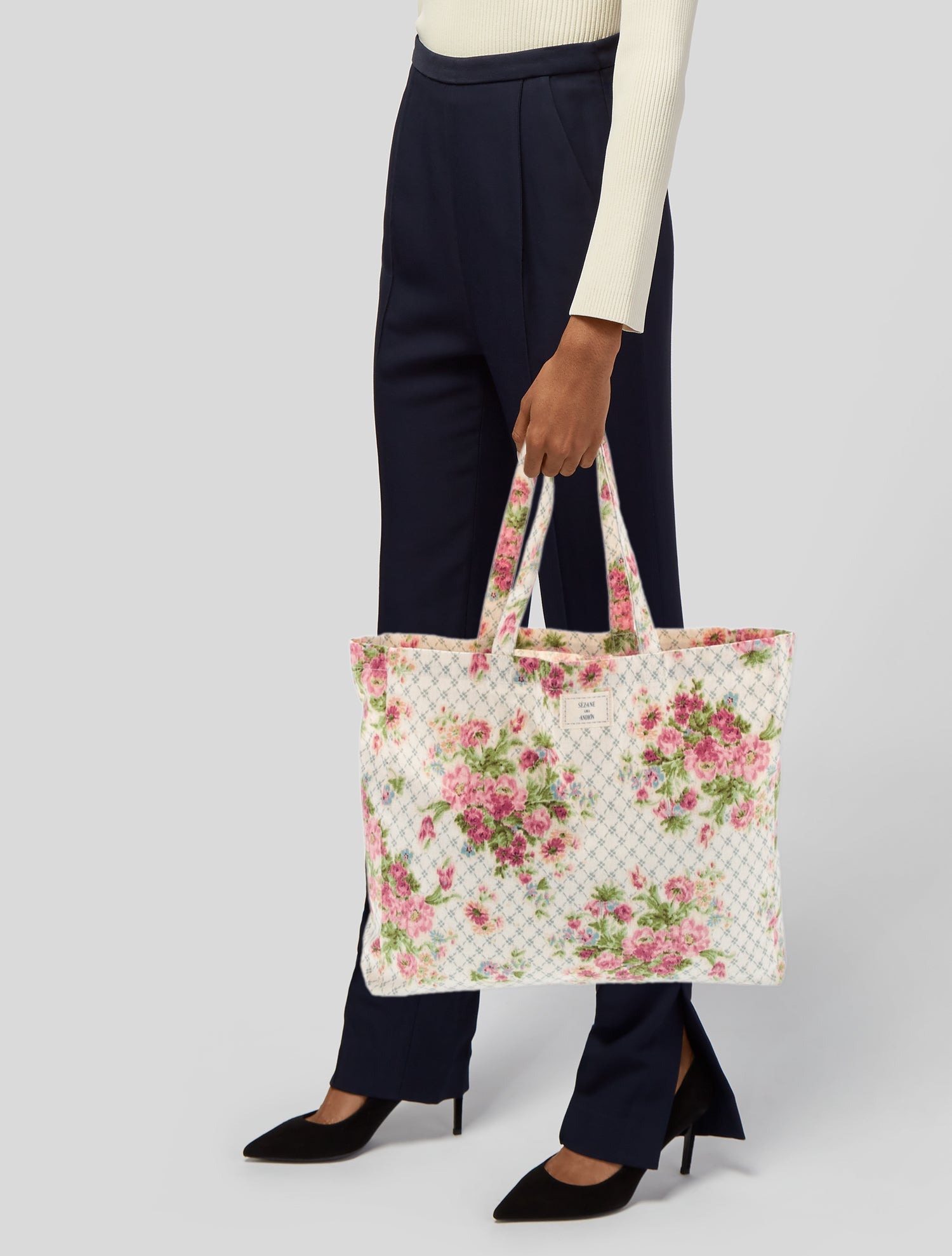 Sézane Canvas Tote