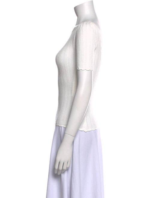 Sézane Scoop Neck Short Sleeve Top