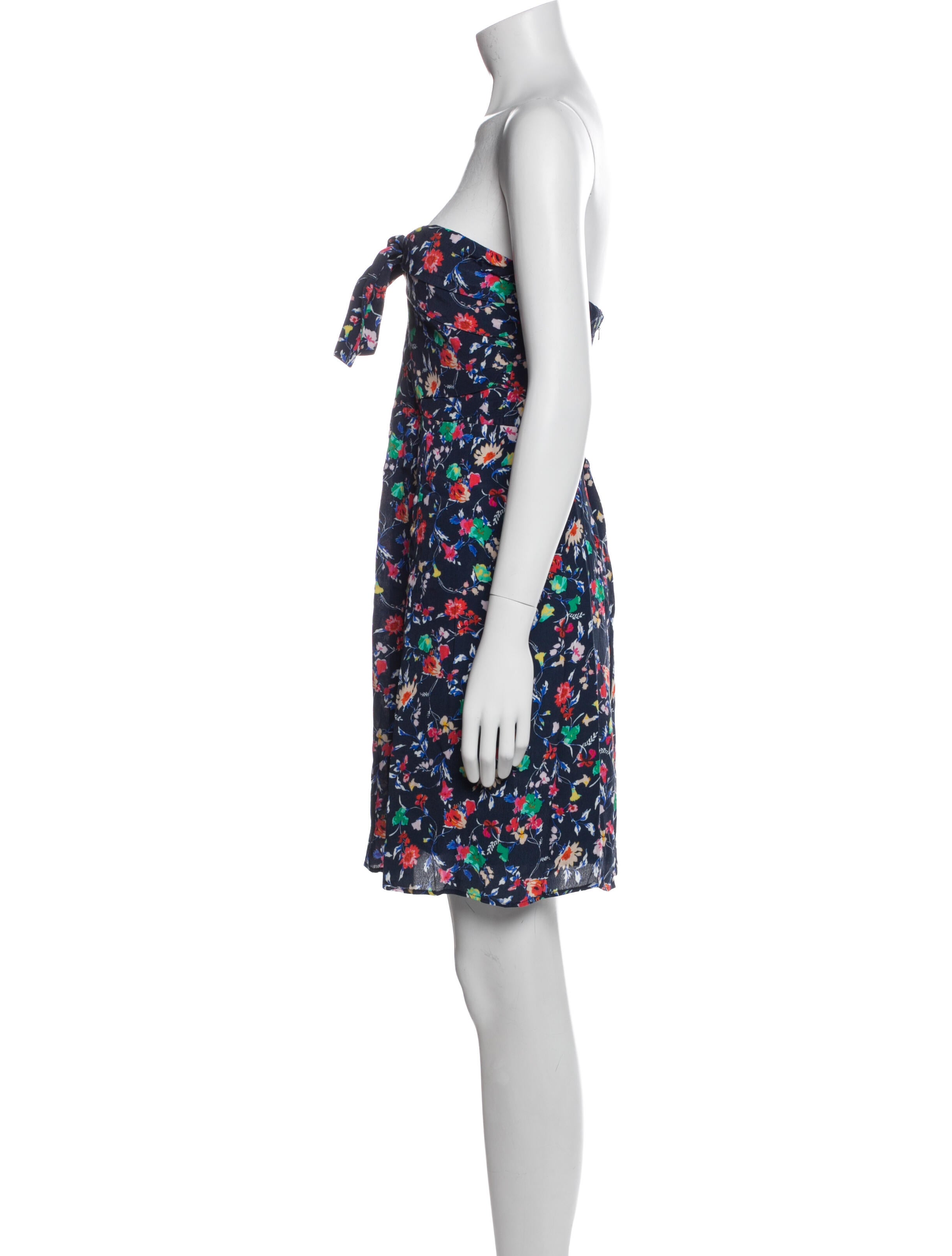 Sézane Floral Print Mini Dress