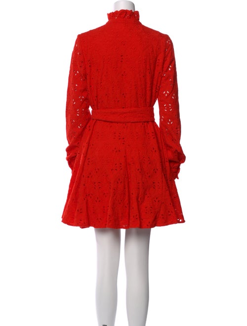 Sézane Mock Neck Mini Dress