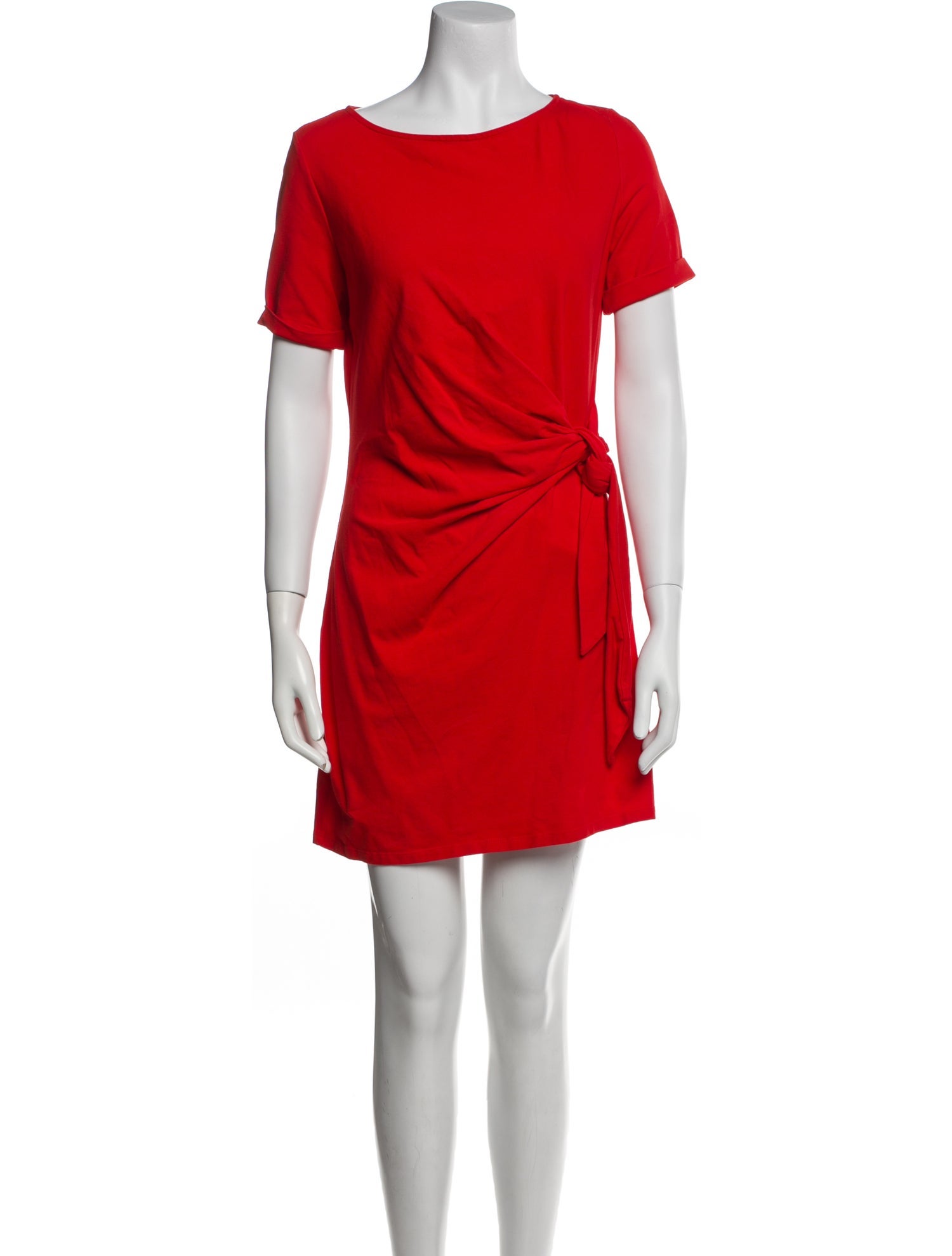 Sézane Bateau Neckline Mini Dress