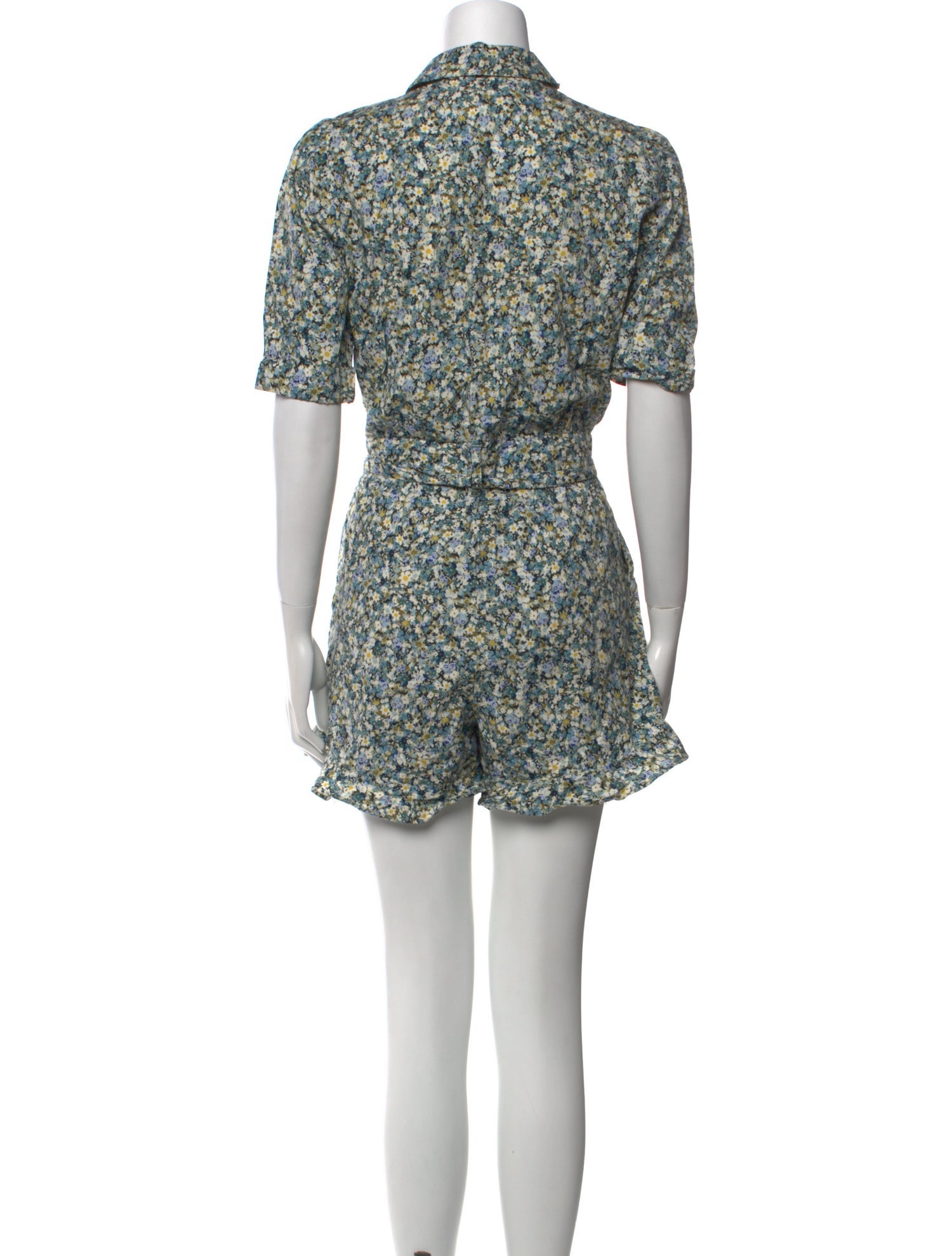 Sézane Floral Print Romper