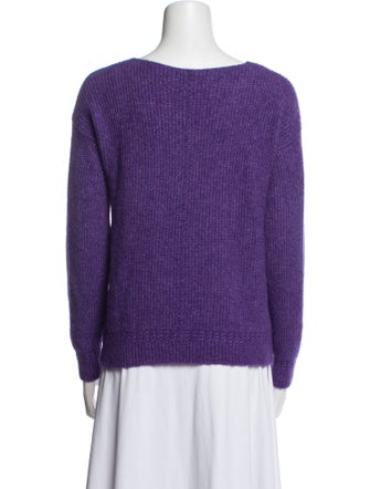 Sézane Baby Alpaca Bateau Neckline Sweater