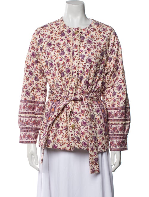 Sézane Tweed Pattern Evening Jacket