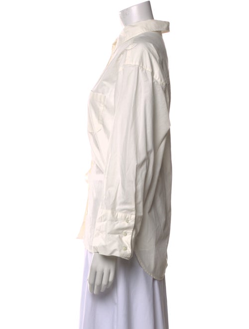 Sézane Long Sleeve Button-Up Top