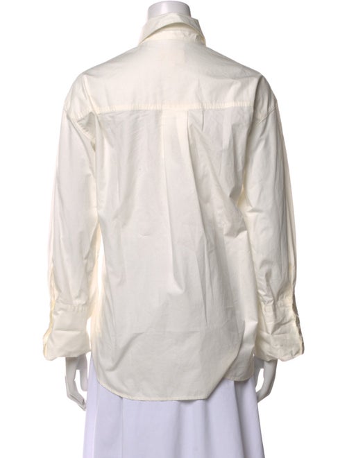 Sézane Long Sleeve Button-Up Top