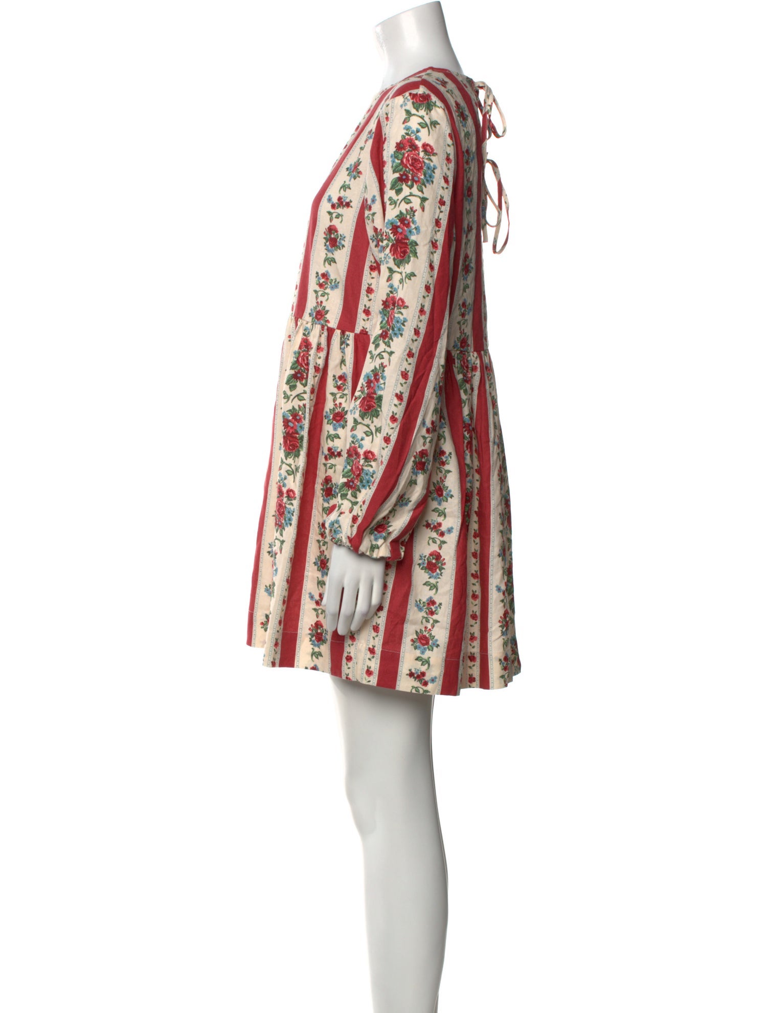 Sézane Floral Print Mini Dress