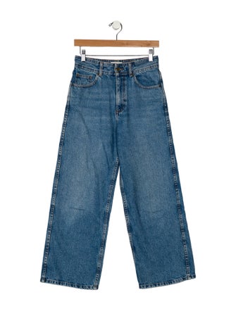 Sézane High-Rise Wide Leg Jeans