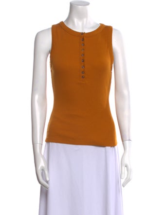 Sézane Scoop Neck Sleeveless Top