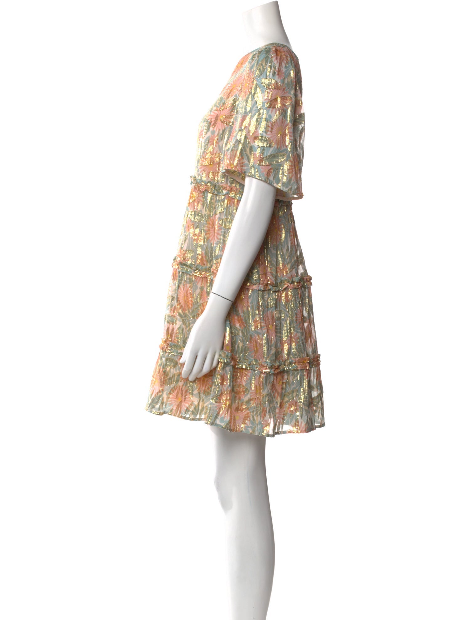 Sézane Silk Mini Dress