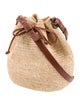 Sézane Raffia Bucket Bag
